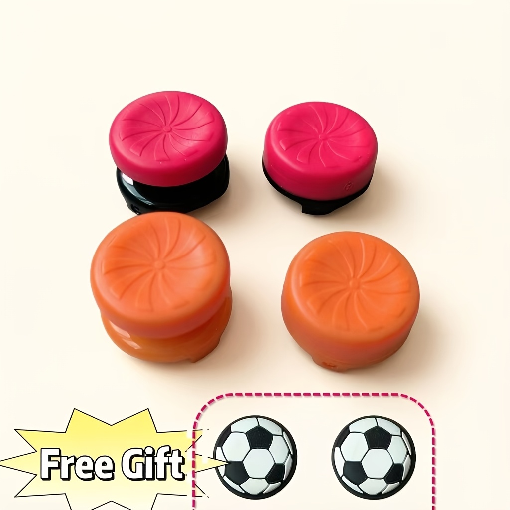 4pcs PS4/5 Controller Stick Heightening Accessories, Anti-Slip